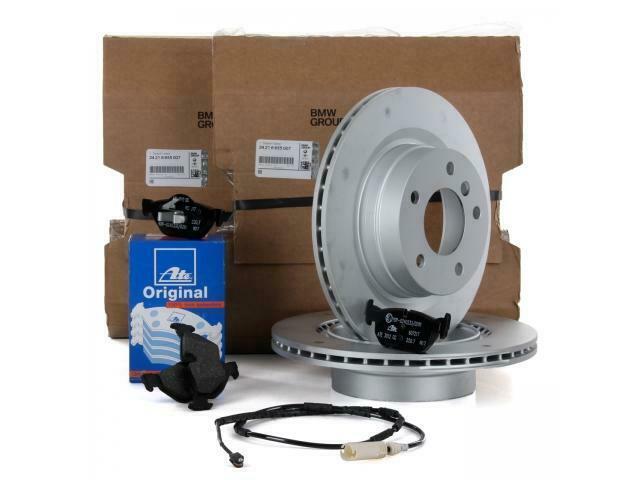 ORIGINAL BMW-remschijven + ATE-remblokken E81 E87 E90-93 van, Auto-onderdelen, Remmen en Aandrijving, Ophalen of Verzenden