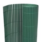 vidaXL Tuinafscheiding dubbelzijdig 90x500 cm PVC groen, Tuin en Terras, Nieuw, Verzenden