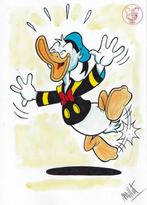 Millet - 1 Original colour drawing - Donald Duck - Vintage, Nieuw