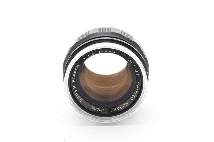 Minolta Super Rokkor 1.8/5cm LTM Leica Screw | Prime lens, Verzamelen, Foto-apparatuur en Filmapparatuur