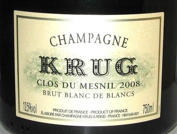 2008 Krug, Clos du Mesnil - Champagne Blanc de Blancs - 1