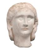 Oud-Romeins Marmer Portrethoofd van keizerin Orbiana - 27.5