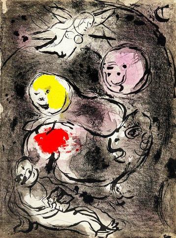 Marc Chagall (1887-1985) - The Prophet Daniel in the Lions