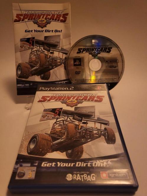World of Outlaws Sprint Cars Playstation 2, Consoles de jeu & Jeux vidéo, Jeux | Sony PlayStation 2, Enlèvement ou Envoi