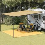 vidaXL Tapis de tente 400x400 cm Beige, Caravans en Kamperen