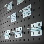 Datona Dubbele gesloten gereedschapshaak - 6 cm (10 stuks), Doe-het-zelf en Bouw, Ophalen of Verzenden, Nieuw