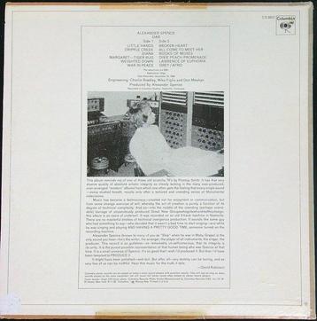 Alexander Spence - Oar (USA Old 360 Sound Columbia label)