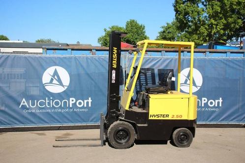 Veiling: Heftruck Hyster J2.50XL Elektrisch 2500kg 3.8m 1992, Zakelijke goederen, Machines en Bouw | Heftrucks en Intern transport
