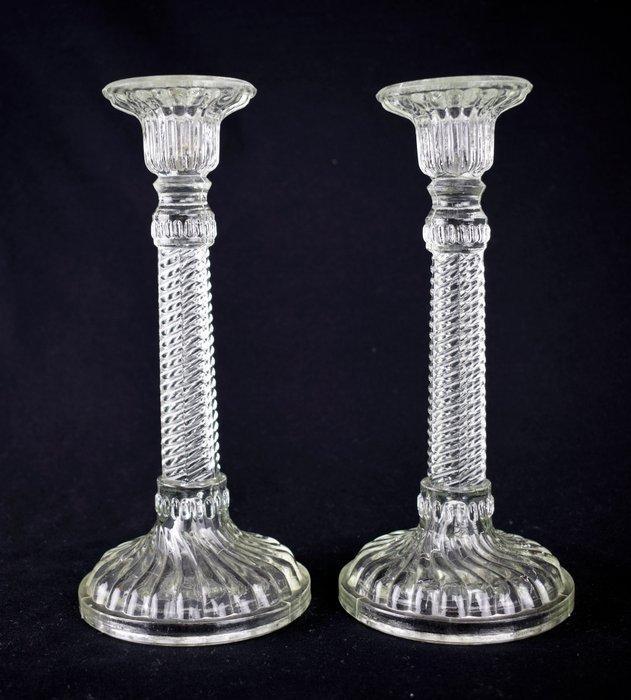 Scailmont - Kandelaar (2) - Glas, Antiek en Kunst, Curiosa en Brocante