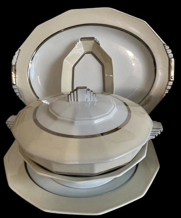 Bernardaud & Co. Limoges - Eetservies (28) - Porselein, Antiek en Kunst, Antiek | Meubels | Tafels