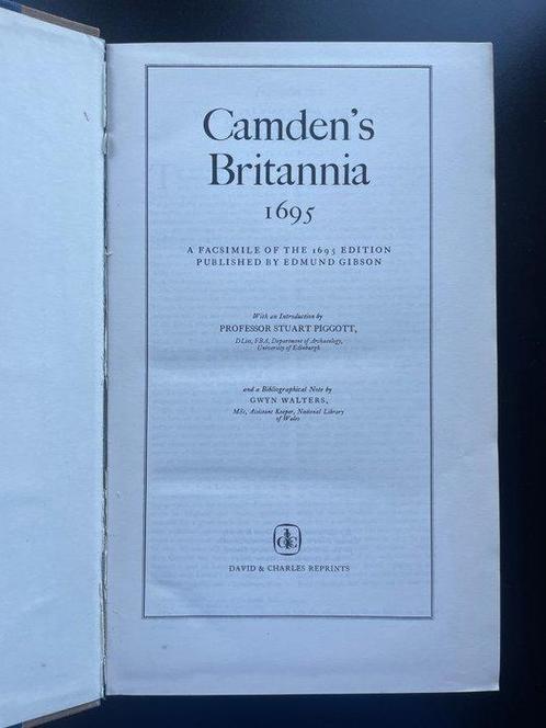 Edmund Gibson - Camdens Britannia 1695 - 1971, Antiek en Kunst, Antiek | Boeken en Manuscripten