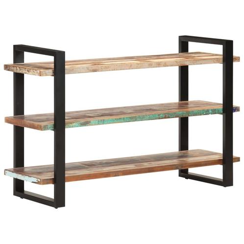 vidaXL Buffet avec 3 étagères 120x40x75 cm Bois de, Maison & Meubles, Armoires | Dressoirs, Neuf, Envoi