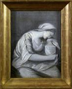 École italienne (XIX) - Allegoria della Religione, Antiek en Kunst