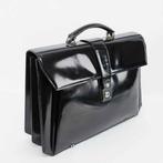 Gianni Versace - Medusa Briefcase Bag Black Patent Leather