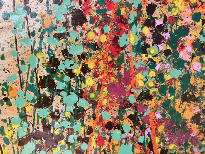 Jane Grieco - Noche tranquila - Tableau, unique, format XXL., Antiquités & Art, Art | Peinture | Moderne