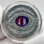 Kameroen. 2000 Francs 2025 – Stonegaze Basilisk – 2 oz, Postzegels en Munten