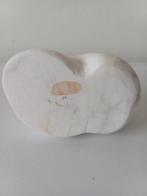 Sculpture, Renard et hérisson - 11 cm - Marbre de Carrare -, Antiquités & Art