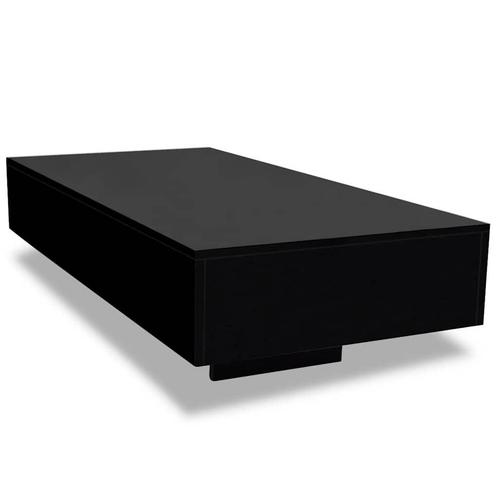 Design Salontafel Zwart | Retour Deal | Modern Interieur, Huis en Inrichting, Tafels | Salontafels, 100 tot 150 cm, Rechthoekig