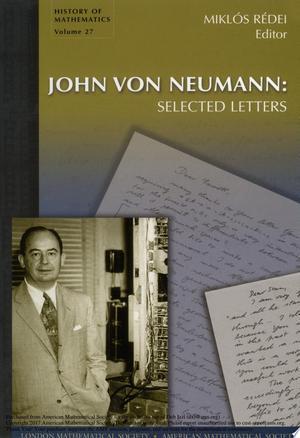 John von Neumann: Selected Letters, Livres, Langue | Langues Autre, Envoi