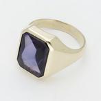 Ring - 14 karaat Geel goud - Korund, Nieuw