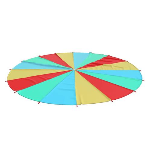 vidaXL Speelparachute voor kinderen Ø6 m stof, Hobby en Vrije tijd, Gezelschapsspellen | Overige, Nieuw, Verzenden