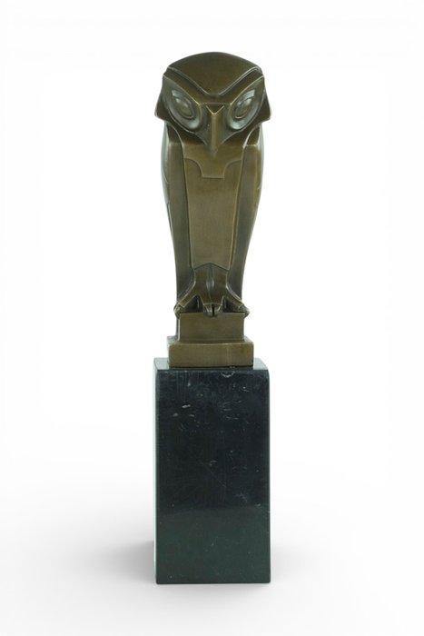 Johan Coenraad Altorf (1876-1955) - after - sculptuur, Owl, Antiek en Kunst, Curiosa en Brocante