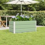 vidaXL Plantenbak Pastelgroen 100 x 50 x 45 cm Gegevens, Tuin en Terras, Bloempotten, Verzenden, Nieuw