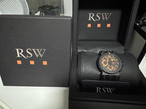 RSW - Outland Black Valjoux automatic - Zonder Minimumprijs, Handtassen en Accessoires, Horloges | Heren