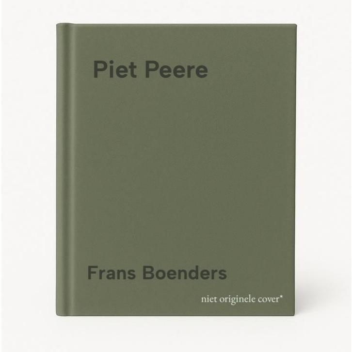 Piet Peere 9789020945089 Frans Boenders, Boeken, Kunst en Cultuur | Beeldend, Gelezen, Verzenden