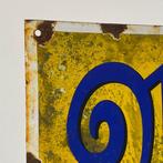 Minerva - Reclamebord - Gemaakt van 1,5 mm ijzer en emaille, Antiek en Kunst