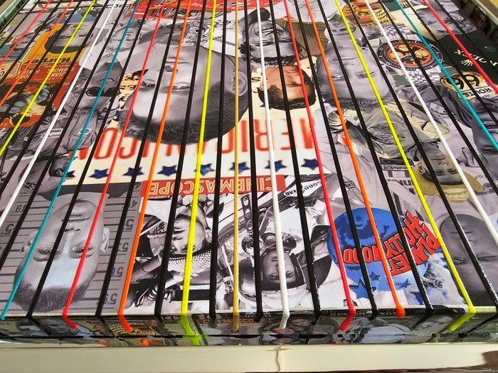 Elmago - Iconic paul newman legend codebarre (large), Antiek en Kunst, Kunst | Schilderijen | Modern
