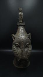 superbe tête léopard - bini / edo - Nigeria (Sans Prix de
