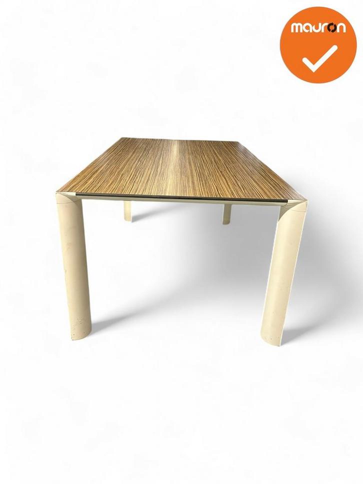 Ahrend vergadertafel - 160x100 - wit onderstel - eiken blad, Zakelijke goederen, Kantoor en Winkelinrichting | Kantoormeubilair en Inrichting