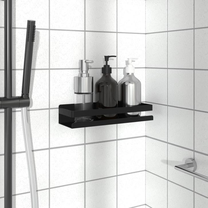 vidaXL Doucherekje 30x10x6 cm geborsteld 304 roestvrij staal, Huis en Inrichting, Woonaccessoires | Wandplanken en Boekenplanken