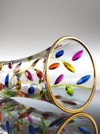 Secoloventesimo - Vaas - Arlequin bladeren vaas - 24 kt goud, Antiek en Kunst