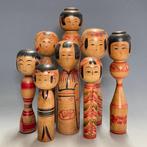 Kokeshi Doll - Speelgoed The Woodcraft and Culture, Antiek en Kunst