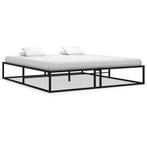 vidaXL Bedframe metaal zwart 180x200 cm, Verzenden, Nieuw