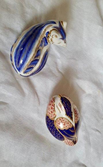 Royal Crown Derby - Figurine miniature - Miniatura a forma