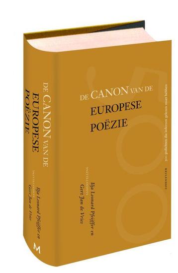 De canon van de Europese poëzie 9789029082006, Verzenden