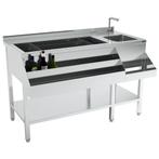 Bar-/Cocktailstation | RVS | IJs-/Ingrediëntenbak +, Verzenden, Nieuw in verpakking
