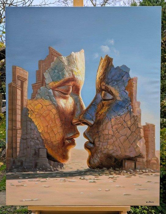 Wilhem von Kalisz - Truth arises from misrecognition (XL, Antiek en Kunst, Kunst | Schilderijen | Modern