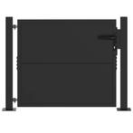 Gepoedercoat Staal Poort 100x200cm | Retour Deal | Met Na..., Verzenden, Tuinhek