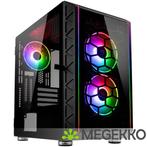 Kolink Citadel Glass SE Micro Tower Zwart, Verzenden, Nieuw
