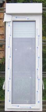 pvc raam , chassis , venster 62 x 183 wit met rolluik, Kunststof, Minder dan 75 cm, Raamkozijn, Nieuw
