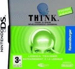 THINK Train je Brein Logica Trainer Think Again (DS Games), Games en Spelcomputers, Games | Nintendo DS, Zo goed als nieuw, Ophalen of Verzenden