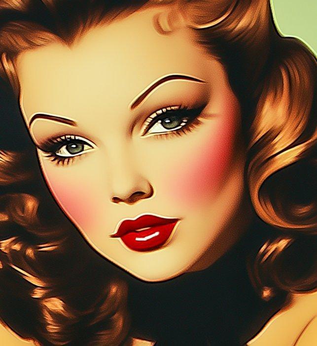 Ginger Red (1965) - Kelly, Antiek en Kunst, Kunst | Designobjecten