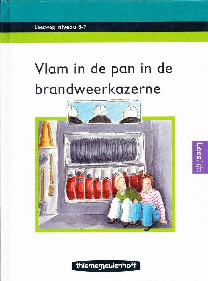 Leesweg Leesboek 8-7 Vlam in de pan in de brandweerkazerne, Boeken, Schoolboeken, Verzenden