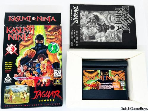 Atari Jaguar - Kasumi Ninja + Headband, Games en Spelcomputers, Spelcomputers | Atari, Gebruikt, Verzenden
