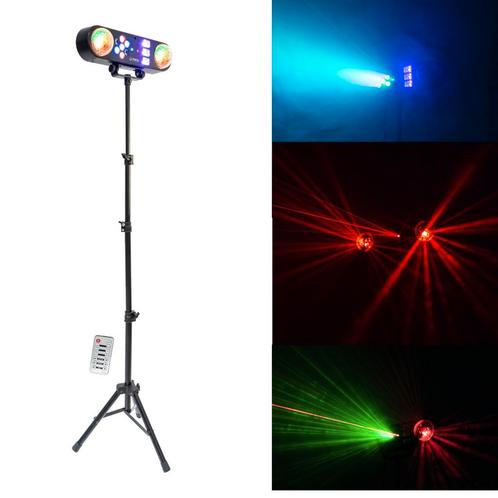 Party Light & Sound Spinled 5 In 1 Led Licht Effect, Muziek en Instrumenten, Licht en Laser