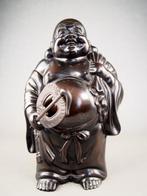 Hotei Boeddha, een van de zeven gelukkige goden - Brons -
